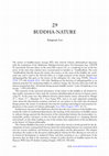 Research paper thumbnail of Buddha-nature (Routledge Companion to Chinese Philosophy)