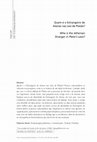 Research paper thumbnail of Quem é o Estrangeiro de Atenas nas Leis de Platão?