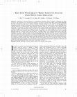 Research paper thumbnail of Root Zone Water Quality Model Sensitivity Analysis Using Monte Carlo Simulation
