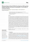 Research paper thumbnail of Structural Study of Post-COVID-19 Use Based on LMS Log Data Analysis from the University of Extremadura: A Case Study of Learning Analytics