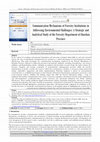 Research paper thumbnail of Communication Mechanisms of Forestry Institutions in Addressing Environmental Challenges: A Strategic and Analytical Study of the Forestry Department of Ghardaia Province
