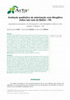 Research paper thumbnail of Avaliação qualitativa da arborização com Mangifera indica nas ruas de Belém – PA