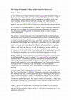 Research paper thumbnail of The Closing of Hampshire College and the Fate of the Liberal Arts