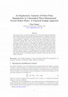 Research paper thumbnail of An Exploratory Analysis of Finite-Time Singularities in Unbounded Three-Dimensional Navier-Stokes Flows: A Classical Scaling Approach