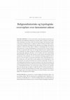 Research paper thumbnail of Religionshistoriske og typologiske overvejelser over fænomenet askese