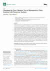Research paper thumbnail of Changing the View: Mentors' Use of Retrospective Video Analysis with Preservice Teachers