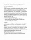 Research paper thumbnail of A Topological Phase Transition Model for Black hole Dimensional Transcendence and BioVacuum hypothesis : Geometry of event horizon and Yang Mills mass gap