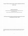 Research paper thumbnail of Estimating Consumers’ Preference on Improved Turfgrass Attributes Considering Adverse Effects on Aesthetic Values