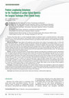 Research paper thumbnail of Pedicle-Lengthening Osteotomy for the Treatment of Lumbar Spinal Stenosis: the Surgical Technique (Pilot Clinical Study)