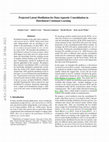 Research paper thumbnail of Projected Latent Distillation for Data-Agnostic Consolidation in Distributed Continual Learning