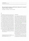 Research paper thumbnail of Mix and match networks: multi-domain alignment for unpaired image-to-image translation