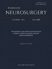 Research paper thumbnail of Five-patient case series and literature review in post-traumatic tension pneumocephalus
