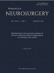 Research paper thumbnail of Manifestation and outcome analysis of chronic subdural haemorrhage patient in a tertiary care centre