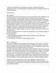Research paper thumbnail of Breath of the Manifold and The Architectonics of Being: A Unified Field Theory of Philosophical Process and Physical Reality by Mathematizing Hume, Whitehead, and Kant via resonant rationalism