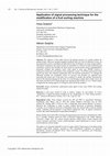 Research paper thumbnail of Application of signal processing technique for the modification of a fruit sorting machine