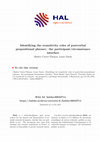 Research paper thumbnail of Identifying the transitivity roles of postverbal prepositional phrases: the participant/circumstance interface