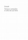 Research paper thumbnail of Maria Teresa Horta, sororidades e escrita das mulheres