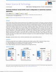 Research paper thumbnail of Assessing membrane aerated biofilm reactor configurations in mainstream anammox applications