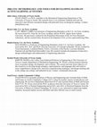 Research paper thumbnail of Methodology And Tools For Developing Hands On Active Learning Activities