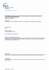 Research paper thumbnail of Embedding technology to support the development of problem-solving skills in geotechnical design students