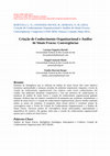 Research paper thumbnail of Criação de Conhecimento Organizacional e Análise de Sinais Fracos: Convergências