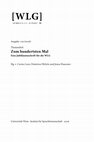 Research paper thumbnail of Wiener Linguistische Gazette, 100/2026. Themenheft: Zum hundertsten Mal: Eine Jubiläumsschrift für die WLG. Hg. v. Carina Lozo, Dimitrios Meletis und Jonas Hassemer