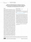 Research paper thumbnail of Reflection of Traditional Elements in Contemporary Visual Arts, Based on the Discourse of Globalization and Cultural Amalgamation, With Emphasis on the Reinterpretation of the Carpet Pattern