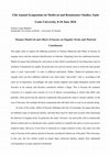 Research paper thumbnail of Thomas Manlevelt and Albert of Saxony on Singular Terms and Material Constituents