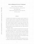 Research paper thumbnail of Stress-softening and recovery of elastomers