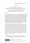 Research paper thumbnail of Tarda Antichità e Medioevo: problemi di "periodizzazione" e di "geo-storia"