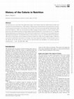 Research paper thumbnail of History of the Calorie in Nutrition