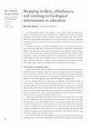 Research paper thumbnail of Shopping trolleys, affordances, and resisting technological determinism in education