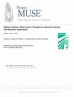PDF) Narrative and Identity