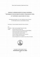 PDF) ENSINO E APRENDIZAGEM DE DANÇA MODERNA: Estratégias de ...