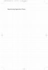 Research paper thumbnail of Repositioning Organization Theory: Impossibilities and Strategies