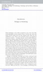 Research paper thumbnail of Heidegger on Ontotheology:  Technology and the Politics of Education