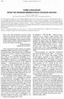Research paper thumbnail of Novgorodova D.D. Three catalogues from the Fersman Mineralogical Museum Archive // New Data on Minerals. Publication of Institution of Russian Academy of Science, Fersman Mineralogical Museum RAS. 2011. Volume 46.  P.114-122