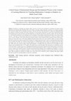 Research paper thumbnail of Critical Issues of Instructional Design and Development Process in the Creation of Learning Materials for Teaching Mathematics Concepts to Students via Multi-Touch Table