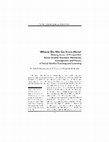 Research paper thumbnail of Where do we go from here? Making sense of prospective social studies teachers’ memories, conceptions, and visions of social studies teaching and learning.