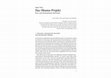 Research paper thumbnail of Das Obama-Projekt. Krise und charismatische Herrschaft [The Obama Project. Crisis and Charismatic Rule]