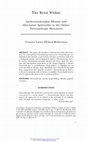 Research paper thumbnail of 'The Beast Within: Anthrozoomorphic Identity and Alternative Spirituality in the Online Therianthropy Movement,' Nova Religio 16:3 (2013).