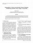 Research paper thumbnail of Employability of Library and Information Science Graduates: Competencies Expected versus Taught—A Case Study
