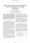 Research paper thumbnail of Double-shell modified extended hemispherical lens feed for reflectors in scanning applications