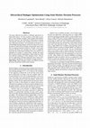 Research paper thumbnail of Hierarchical dialogue optimization using semi-markov decision processes.