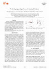 Research paper thumbnail of Predicting tongue shapes from a few landmark locations