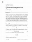 PDF) Quantum Computing in the Arts and Humanities