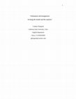 Research paper thumbnail of Vietnamese and tonogenesis: Revising the model and the analysis