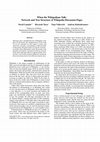 Research paper thumbnail of When the Wikipedians Talk: Network and Tree Structure of Wikipedia Discussion Pages