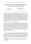 Research paper thumbnail of Programlamaya İlişkin Öz Yeterlilik Algısı Ölçeğinin Türkçe Formumun Geçerlilik ve Güvenirlik Çalışması