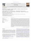 Research paper thumbnail of Quantitative susceptibility mapping (QSM) as a means to measure brain iron? A post mortem validation study